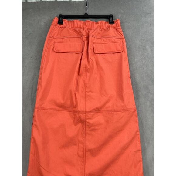 Free People DIESEL O-MIRT CARGO SKIRT Size IT 40 Coral - Picture 7 of 13